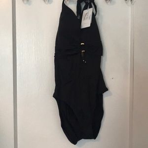 NWT Panache Riviera Halter one piece swimsuit